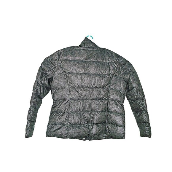 Lauren Ralph Lauren Goose Down Puffer Packable Jacket Black Grey Zip Womens XL - Picture 3 of 12